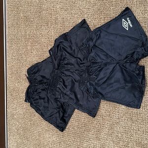 Girls soccer shorts